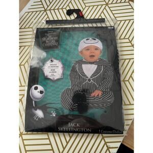 Nightmare Before Christmas Jack Skellington Infant Costume | 3-6 Months